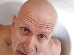 Cockboy732 drinks piss, gets pissed on sucks big black dick