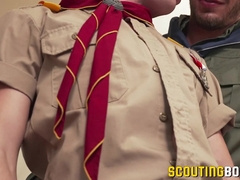 Scout Canyon Cole is wrecked by Jordan Starr at elite induction