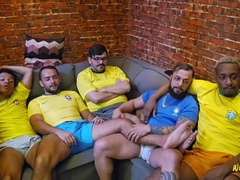 Time to witness football with buddies completed in hell