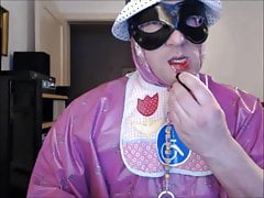 Putting on my lip gloss