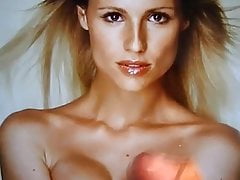 Michelle Hunziker pov facial and tits cumshot