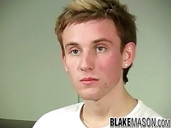 Smooth UK man jerks his big cock before a massive cumshot