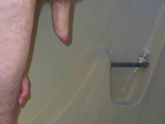 Solo hetero boy plays with himself and his butt