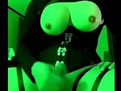 Awesome Syn Thetic Drag Queen Cumshots