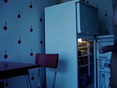 fitness in kitchen