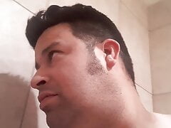 Just beating it in the shower that's all