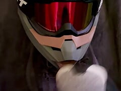 Ultraboost and cumming on MX Helm