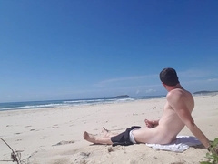 Beach Wank Off two