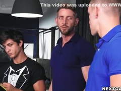 Elliot And Shane Fucking Torridly On A Couch! With Shane Cook And Elliot Finn