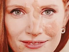 Cumtribute Jessica Chastain 3