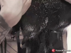 Yoshi Kawasaki In Hardcore Group Fisting