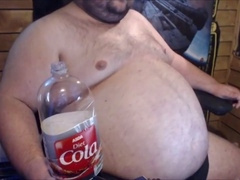 Gay belly, burp, chug
