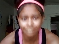 Playing on my bed