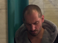 Parent drilled nice twunk in the douche after pruning his fuckpole. Assfucking internal ejaculation