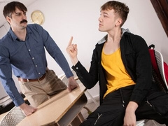 Ezra Mahomes's troublemaking ass takes Seb Leblan's cock