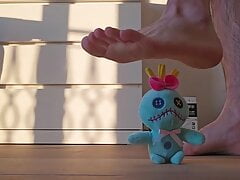 Hard Stepping on a plushie