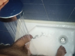 Douche have fun and cuming firm