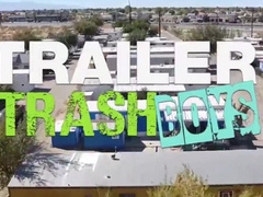 TRAILERTRASHBOYS Lovely Nathan Reyes And Florian Mraz Sans a condom