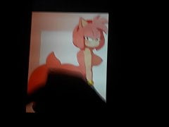 Amy Rose Cum Tribute