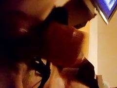 My cum with e-stim