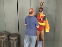 Even superheroes need spanking