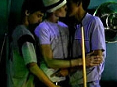 Gage Powers and Bradley Allen in a truly steamy orgy vid