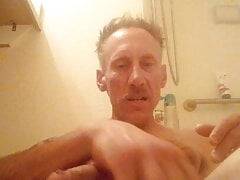 Billy playing with his Dick