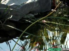 Bisex Bear Faps Outdoor