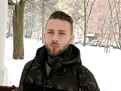 Good-looking guy taking that D like a bitch