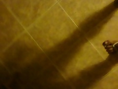 Walking in sandals