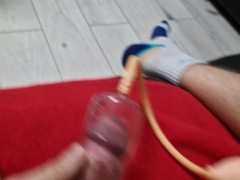 Pump my stiffy to get firm for you