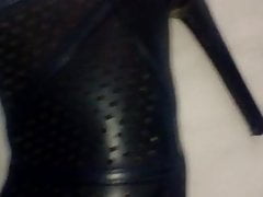Follando tacones cumshot
