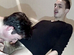 The twink Garfuel fucked bareback by the XXL cock of Krys