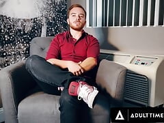HETEROFLEXIBLE - FTM Luke Hudson Has His Pussy Devoured & Assfucks Bear Micah Martinez With Strap-On