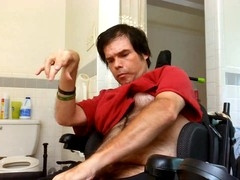 Bathrooms, masturbation cum, milking