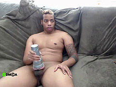 ervinthagod spunks with a fleshlight