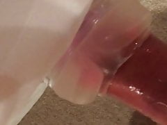 Huge Cock Fucking Fleshlight with Big Cumshot