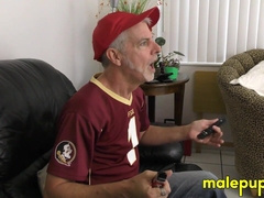 Your stepdad Richard Lennox accidentally FARTS during a game