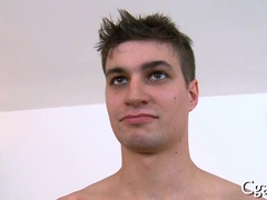 Gaping asshole gets stretched wide by a big cock in this intense anal session