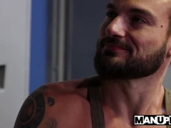 Perceive my Poking Muscles! Boys Punch Dad and Aidel Tyler for ManUpFilms
