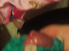 Dirty panty cum