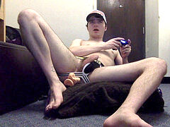 riding 10 inch fuck stick while frolicking video games
