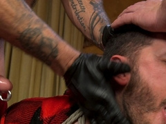 Santa plays with his male slave in the kinkiest Christmas peversions