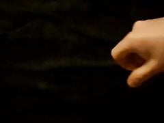 I give Scott permission to cum and he shoots a huge load