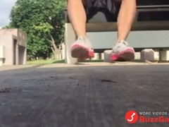 Public Masturbating Men