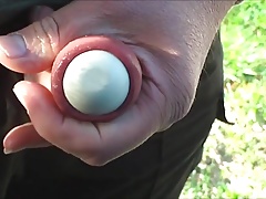Outdoor foreskin - 3 videos
