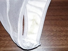 Sexy (see through) Used dirty Panty