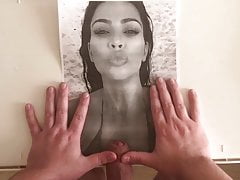 Kim Kardashian (Ultimate Cumtribute 2 Double Cumshot)
