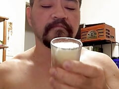 Eat my frozen cum