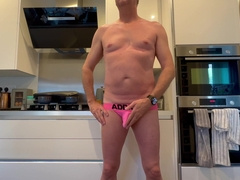 Morning coffee but my giant manhood determined it needed to spunk